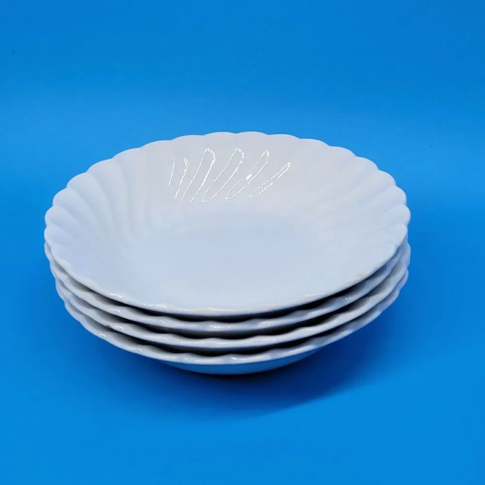 Johnson Brothers Snowhite Regency  Sauce Bows Set Of 4